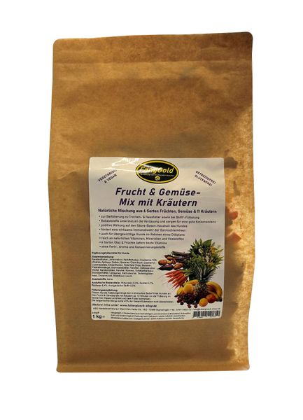 FangGold Frucht & Gemüse-Mix mit Kräutern 1 kg – Bild 1