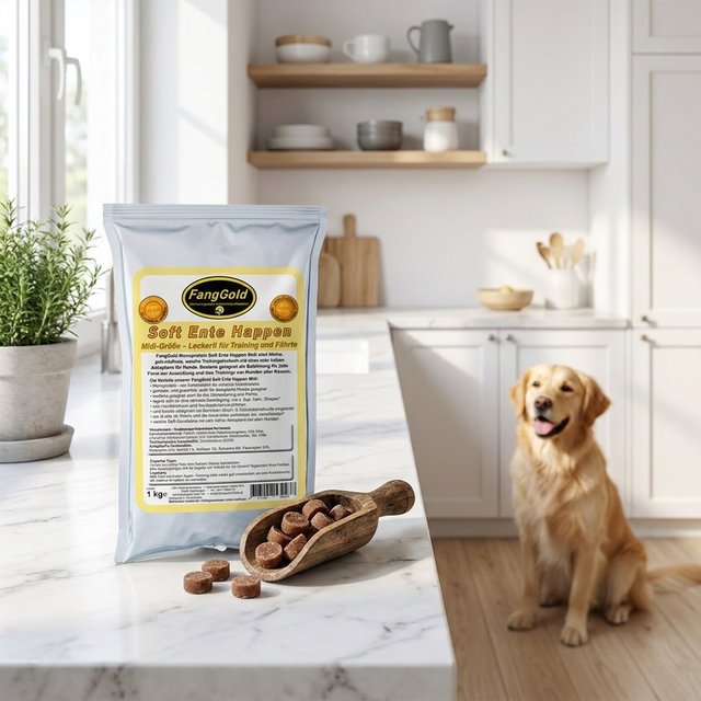 FangGold Soft Ente Happen Midi 1 kg – Bild 5