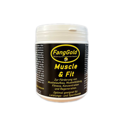 Muscle & Fit – Nahrungsergänzung für Hunde