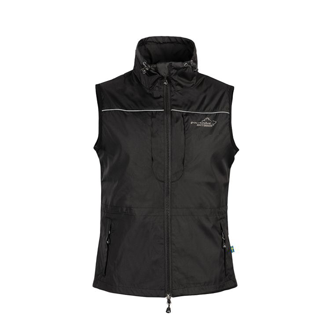 Jumperweste Damen Schwarz – Bild 1