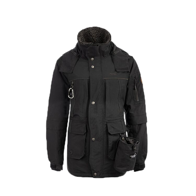 Winterjacke Damen Schwarz – Nahrungsergänzung für Hunde