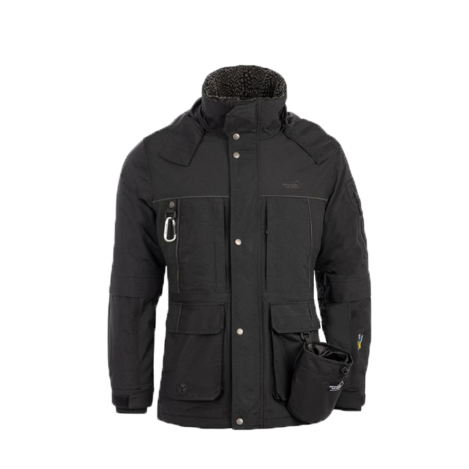 Winterjacke Herren Schwarz – Bild 1