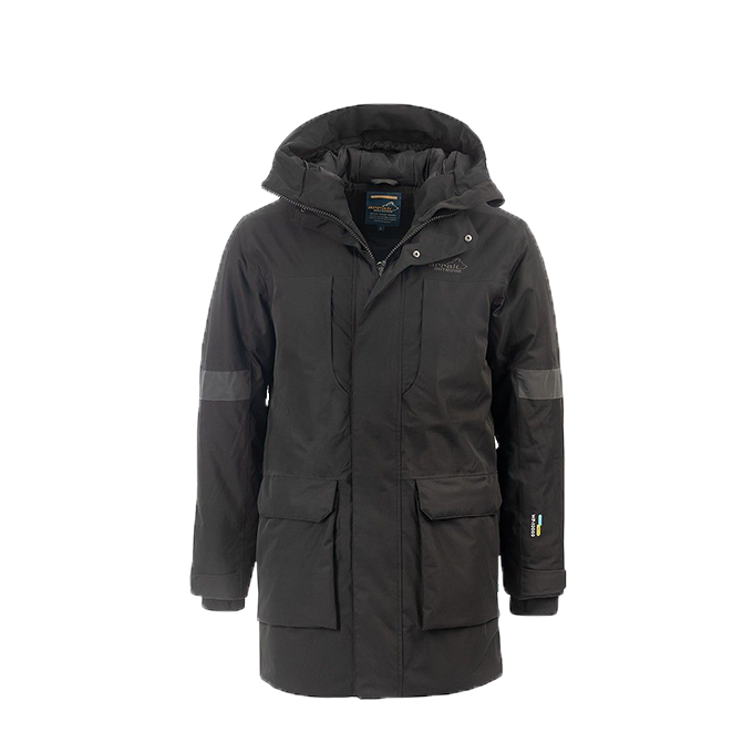Parka Herren Schwarz – Bild 1