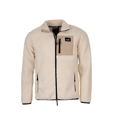 Sherpa Fleecejacke Herren Creme – Nahrungsergänzung für Hunde