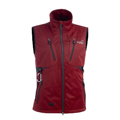 Softshellweste Acadia Damen Dunkelrot – Nahrungsergänzung für Hunde