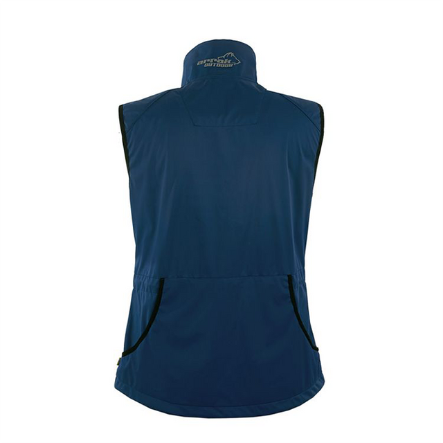 Softshellweste Acadia Damen Marineblau – Bild 6