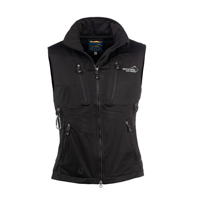 Softshellweste Acadia Damen Schwarz – Bild 6