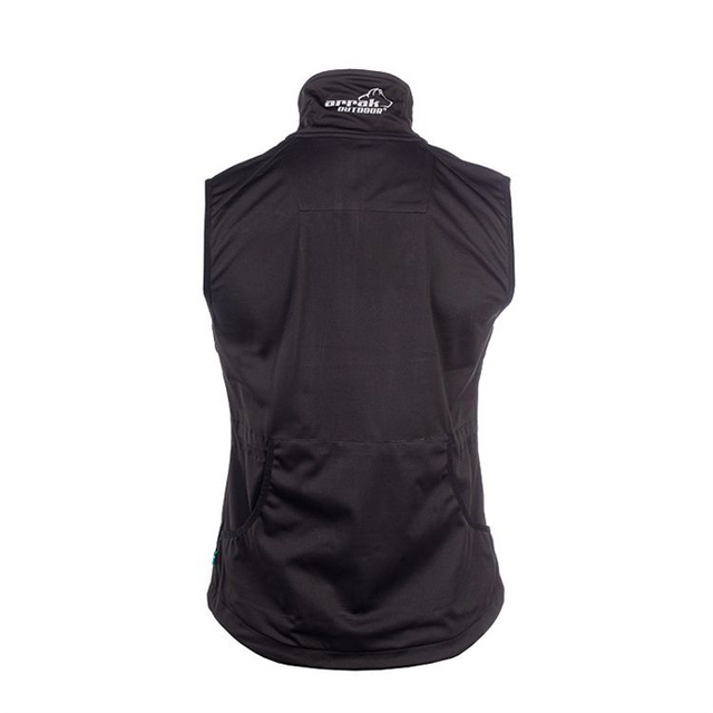 Softshellweste Acadia Damen Schwarz – Bild 7