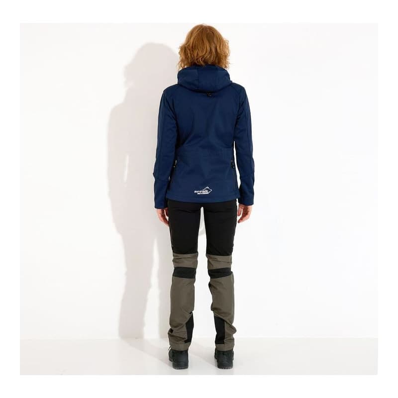 Arrak Softshelljacke Akka für Damen Marineblau