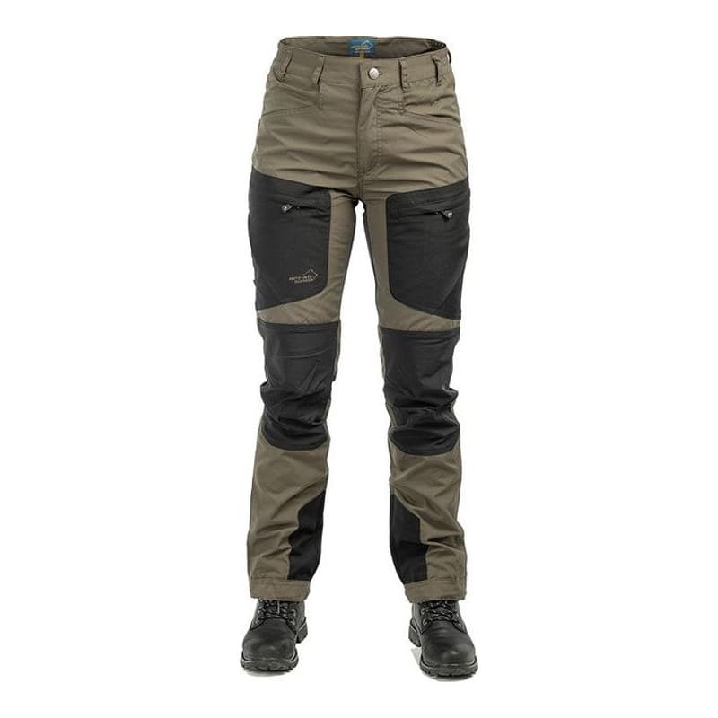 Hose Active Stretch Dame Lang Braun