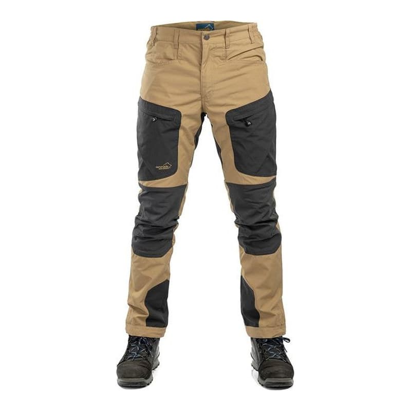 Hose Active Stretch Herren, kurz Khaki