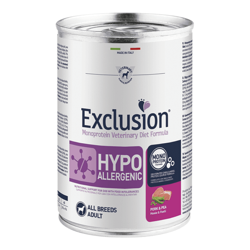 Exclusion Hypoallergenic Schwein & Erbse Small