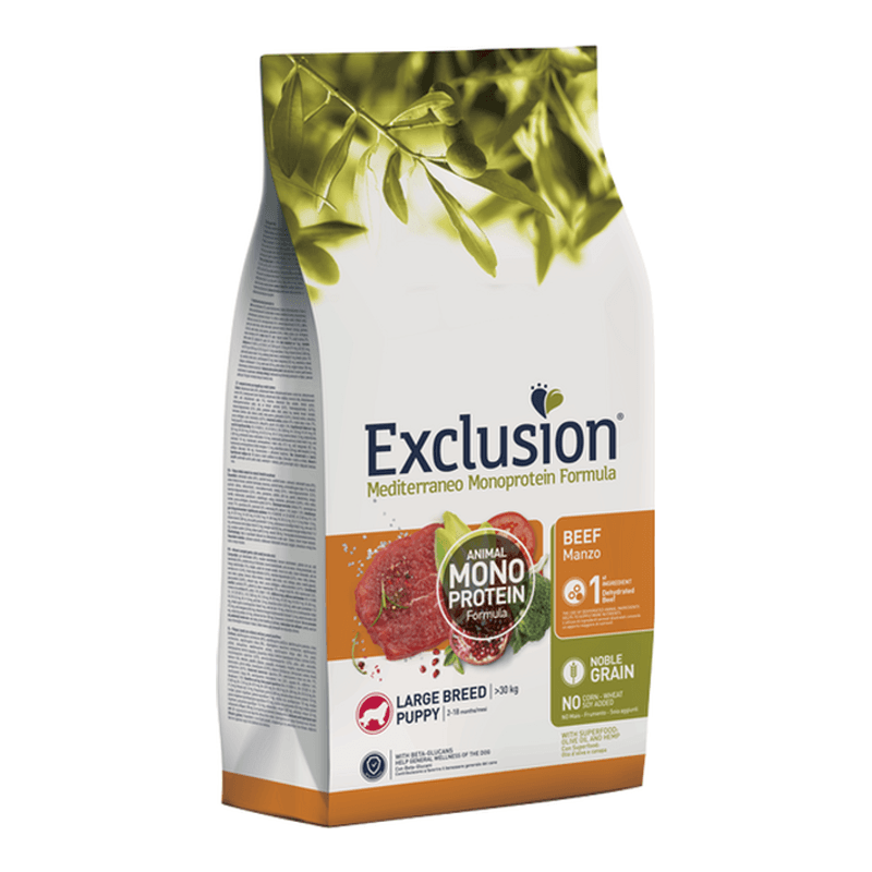 Exclusion Mediterraneo Noble Grain Puppy Huhn Large