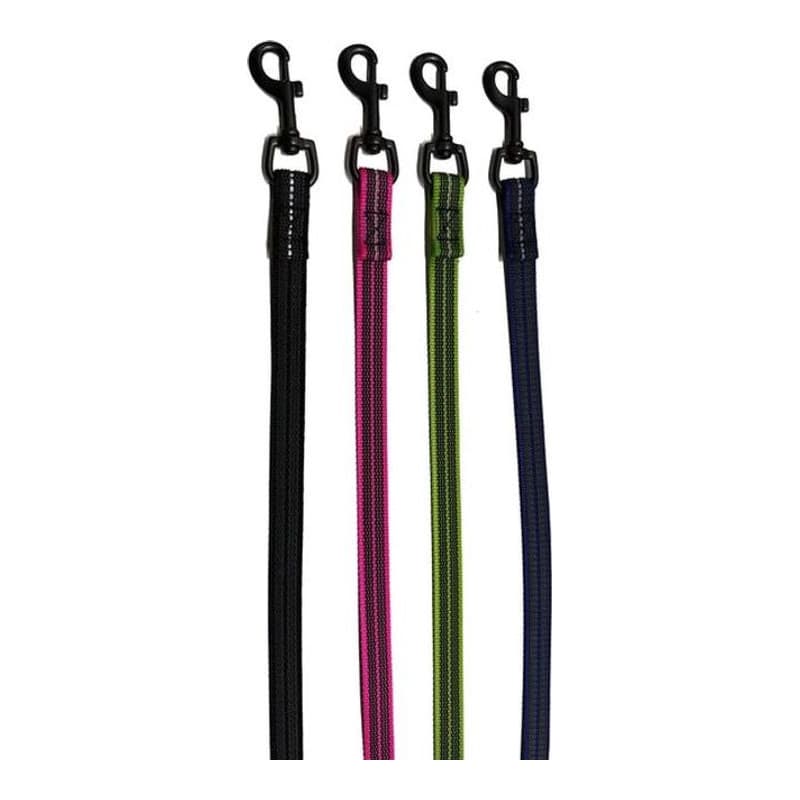 Collar, long links - Stainless steel black, 3.0 mm