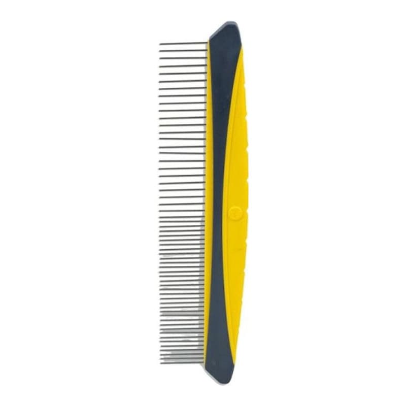 Dog brush double row