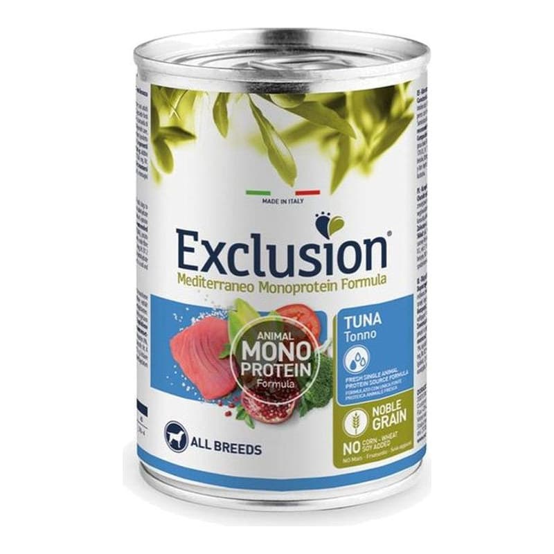 Exclusion Mediterraneo Noble Grain Puppy Thunfisch Small