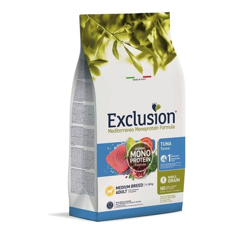 Exclusion Mediterraneo Noble Grain Puppy Thunfisch Small