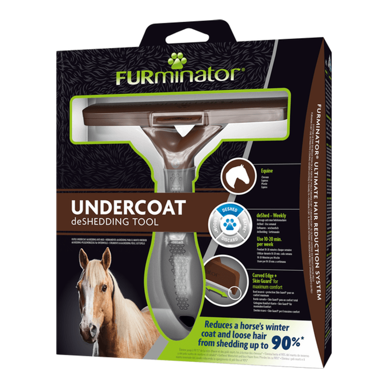 FURminator® Pflegewerkzeug für die Unterwolle von Pferden