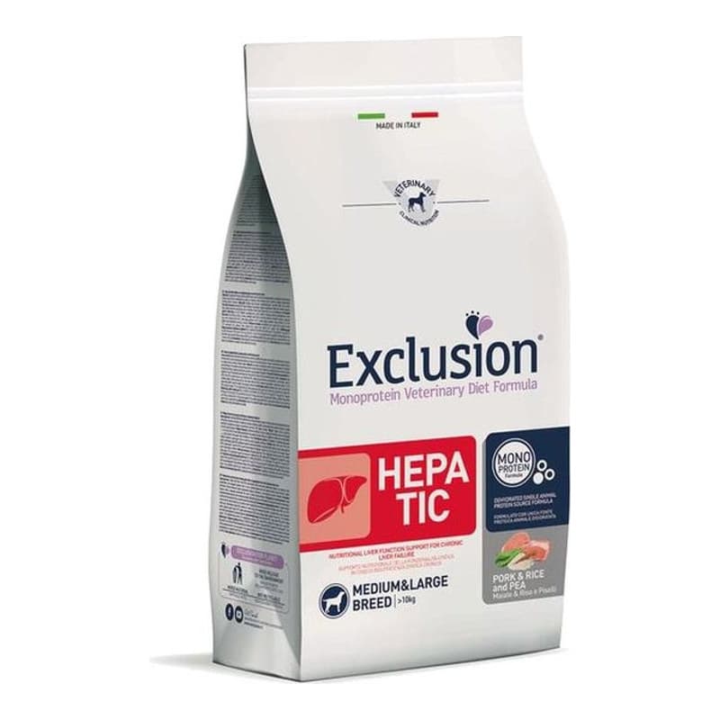 Exclusion Hepatic Schwein, Reis & Erbse Nassfutter