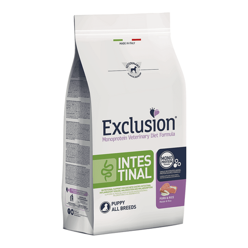 Exclusion Intestinal Pork & Rice Puppy - Wet Food