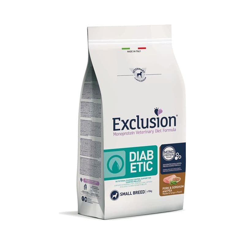 Exclusion Diabetic Schwein, Hirse & Erbse Small