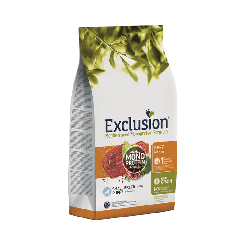 Exclusion Mediterraneo Noble Grain Puppy Rind Small