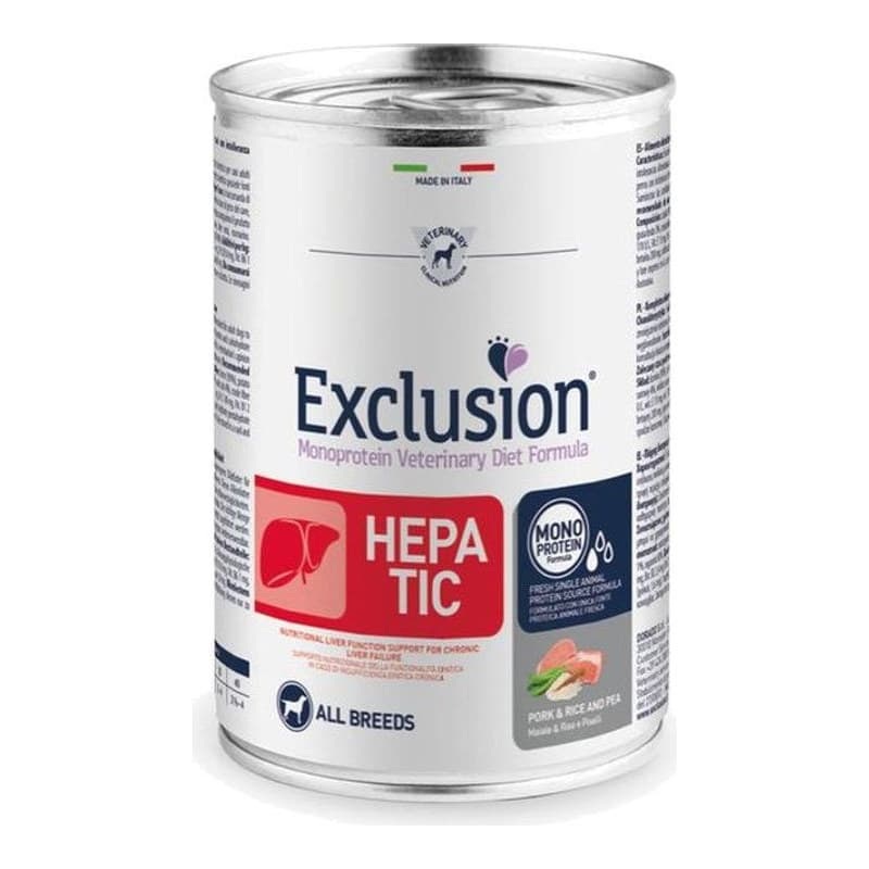 Exclusion Hepatic Schwein, Reis & Erbse