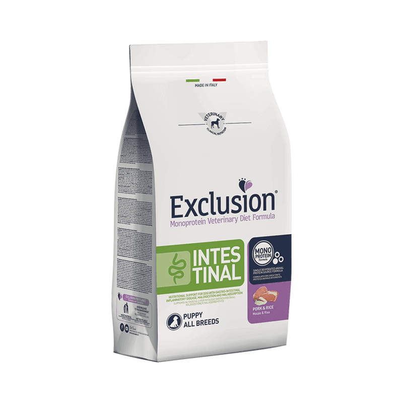 Exclusion Intestinal Puppy Schwein & Reis