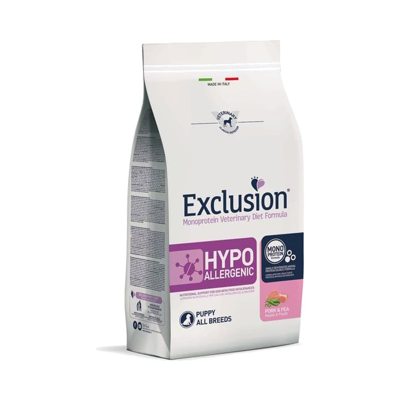 Exclusion Hypoallergenic Puppy Schwein & Erbse