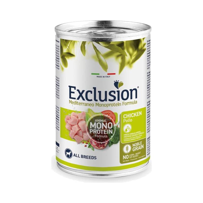 Exclusion Mediterraneo Noble Grain Adult Huhn