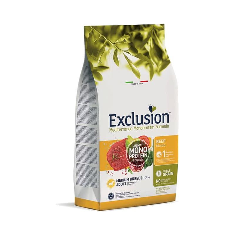 Exclusion Mediterraneo Noble Grain Adult Rind