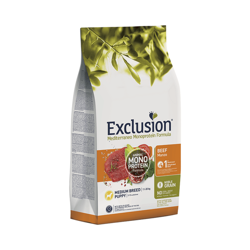 Exclusion Mediterraneo Noble Grain Puppy Rind