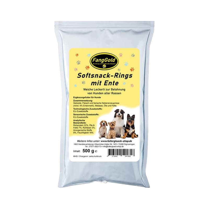 FangGold Softsnack-Rings mit Ente