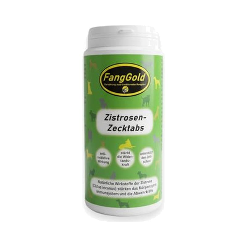 FangGold Zistrosen-Zecktabs