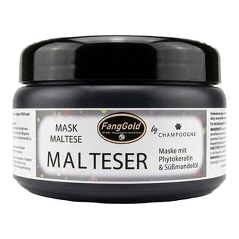 FangGold CHAMPOOGNE Malteser-Maske mit Phytokeratin & Süßmandelöl