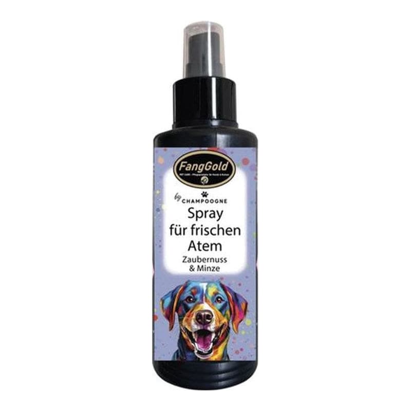 FangGold CHAMPOOGNE Spray für frischen Atem, Zaubernuss & Minze