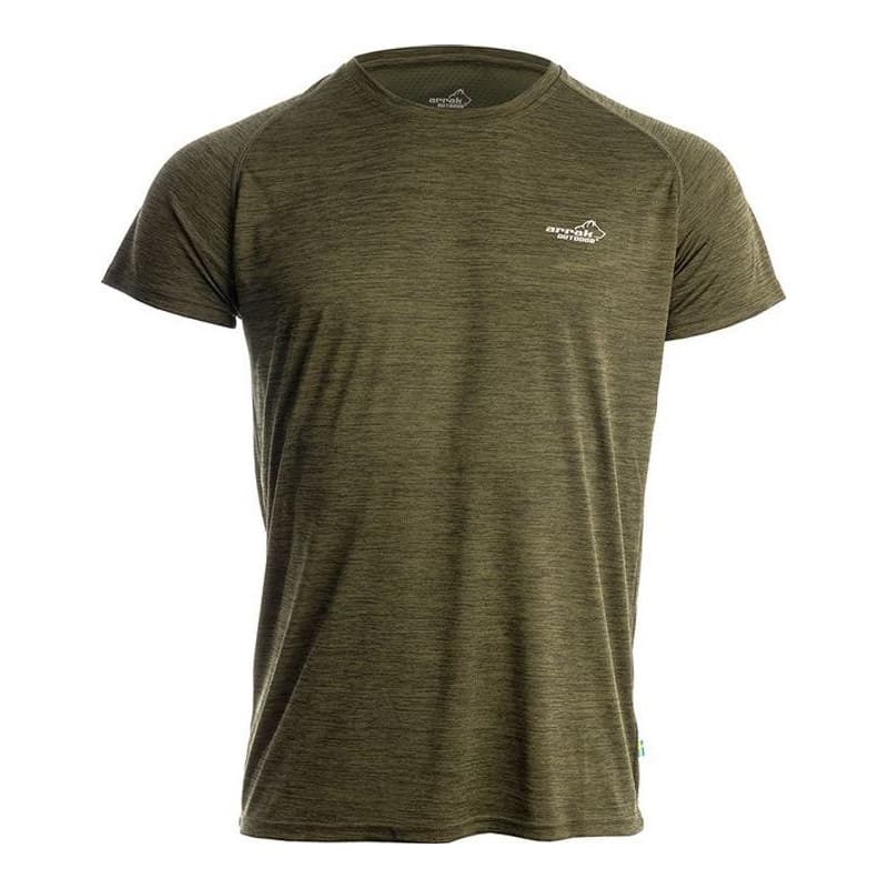 Action Funktions-T-Shirt Herren Olivengrün