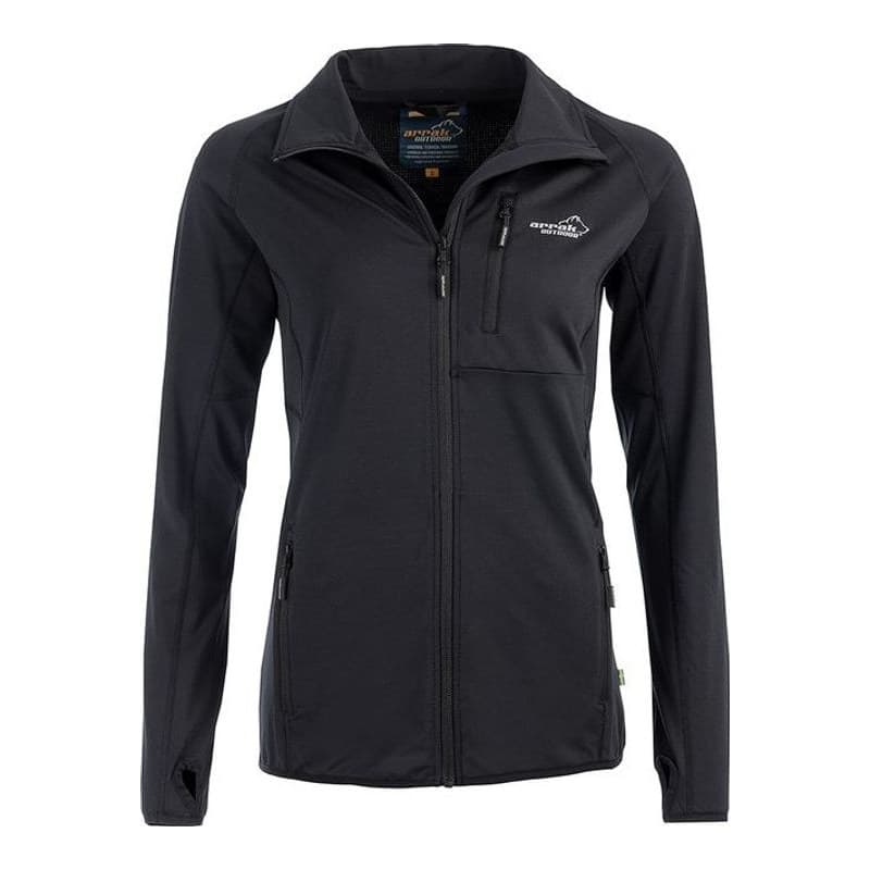 Action Trainingsjacke Damen Schwarz