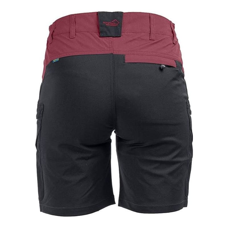 Active Stretch Shorts Burgundy Lady