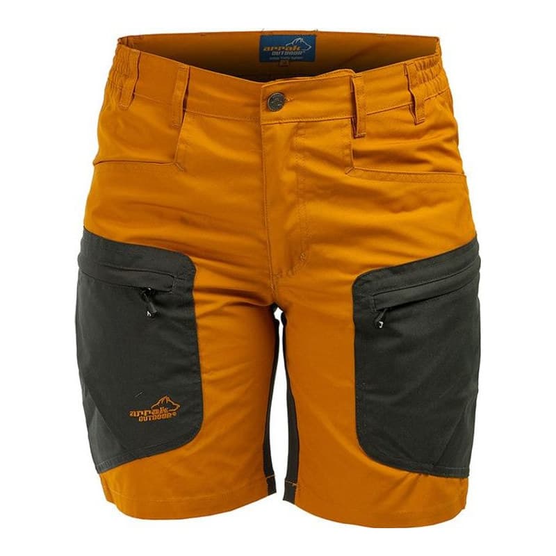 Active Stretch Shorts Damen Gold