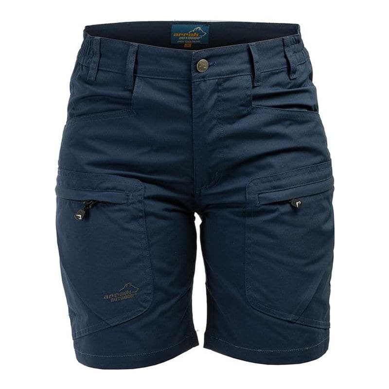 Active Stretch Shorts Damen Navy blau