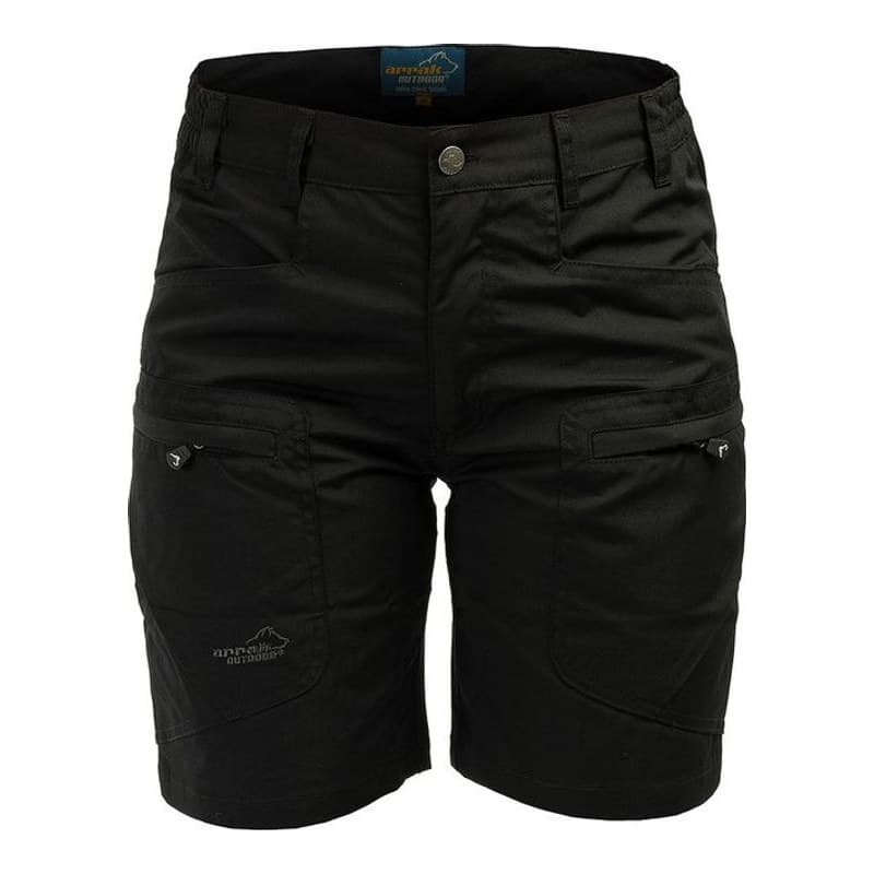 Active Stretch Shorts Damen Schwarz