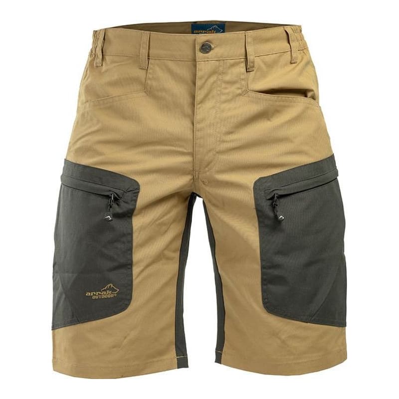 Active Stretch Shorts Herren Khaki