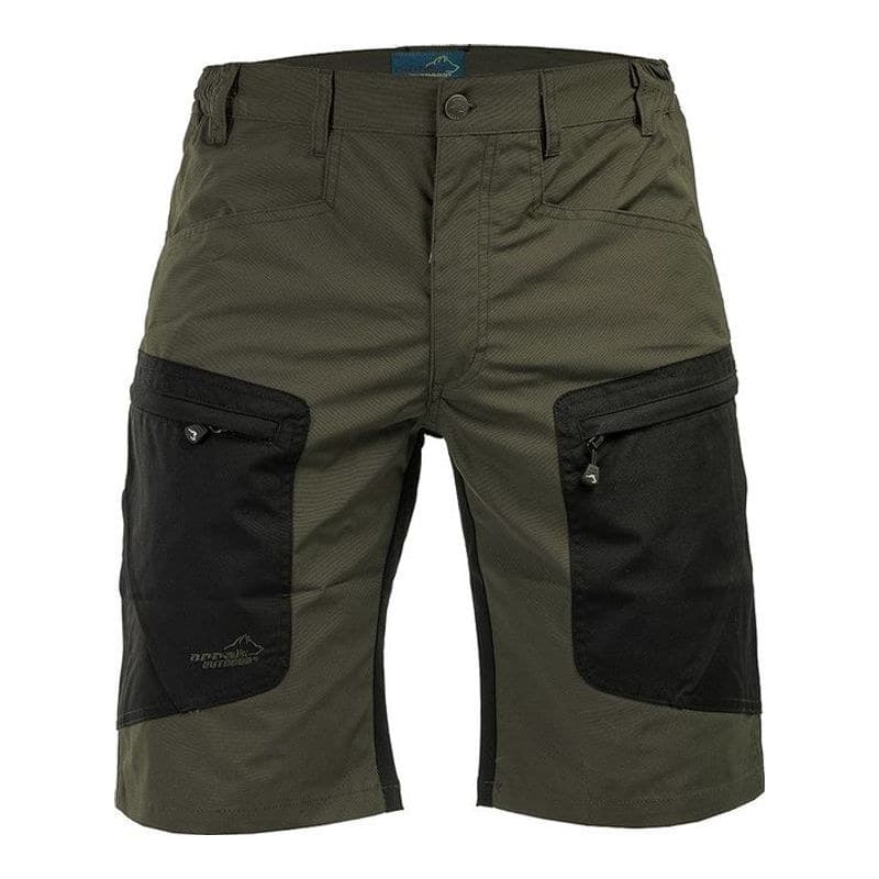 Active Stretch Shorts Herren Olivgrün