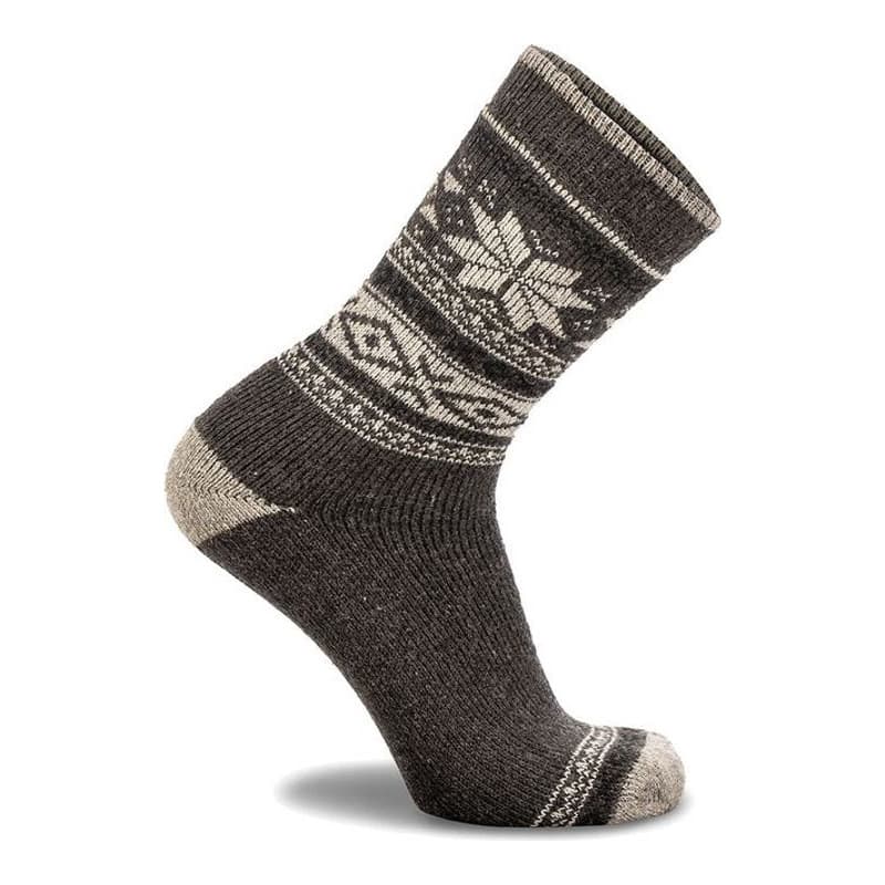 Aktive Socken aus Wolle Anthrazit