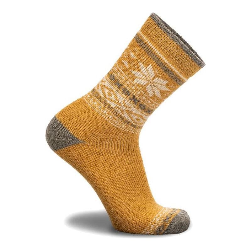 Aktive Socken aus Wolle Gelb