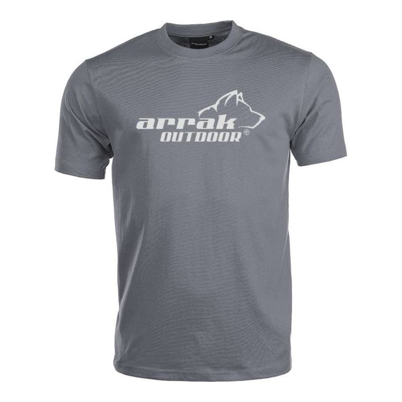 Arrak Baumwoll-T-Shirt Herren grau