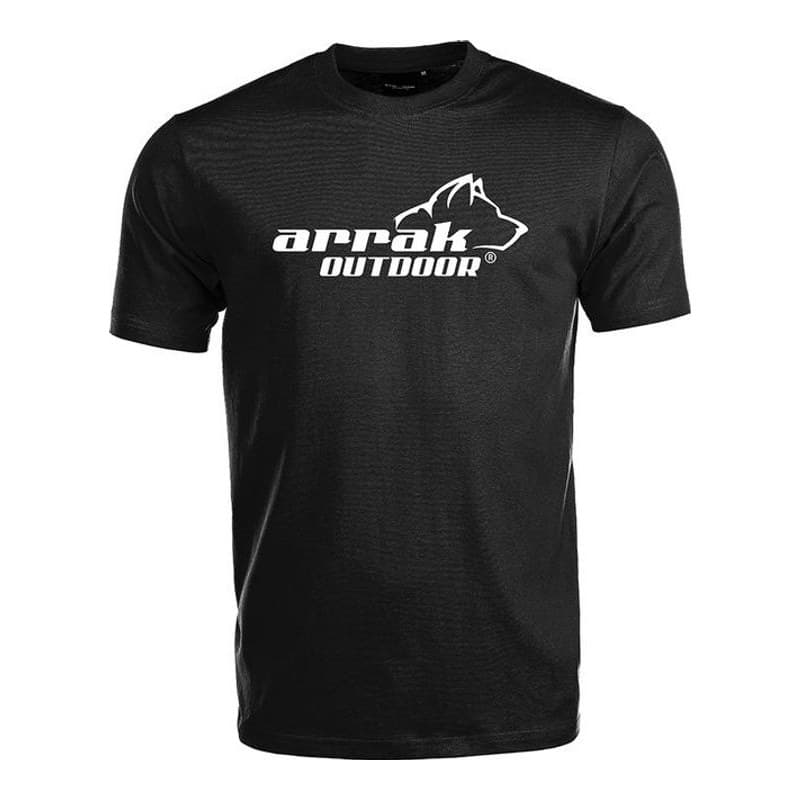 Arrak Baumwoll-T-Shirt Junior Schwarz