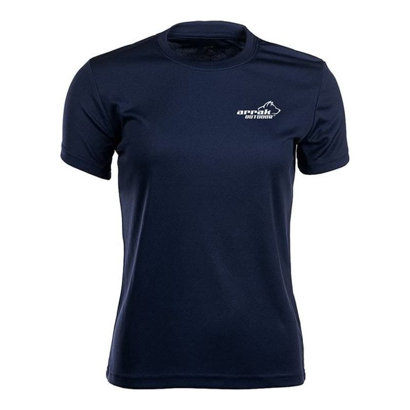 Arrak Funktions-T-Shirt Damen Marineblau