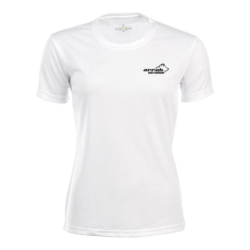 Arrak Funktions-T-Shirt Damen Weiß